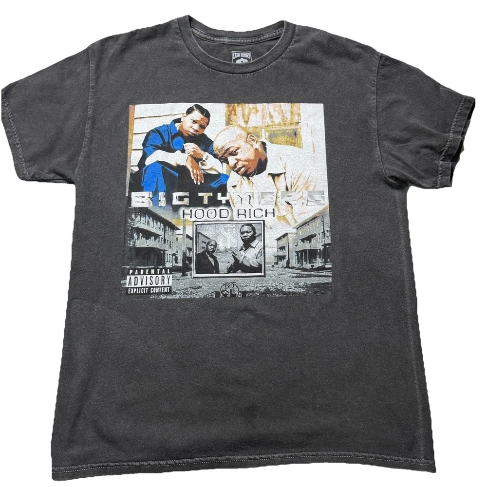 Big Tymers Hood Rich T Shirt Mens Small Cash Money Records Rap Tee